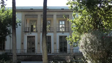 یکی از تصاویر سفارت آلمان در تهران